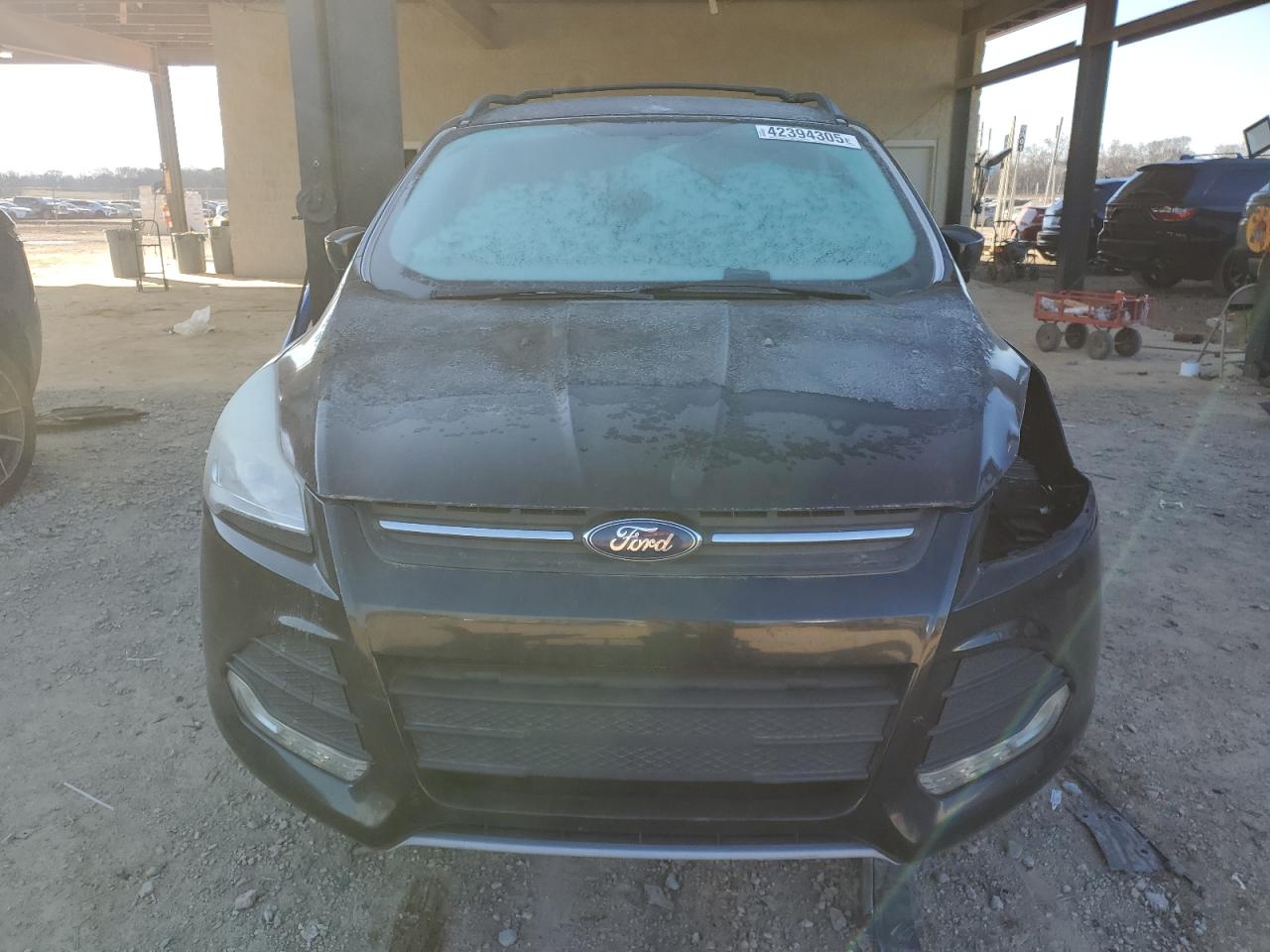 2014 Ford Escape VIN 1FMCU0GX8EUB78514 Copart auction photo, side / front end damage thumbnail 5