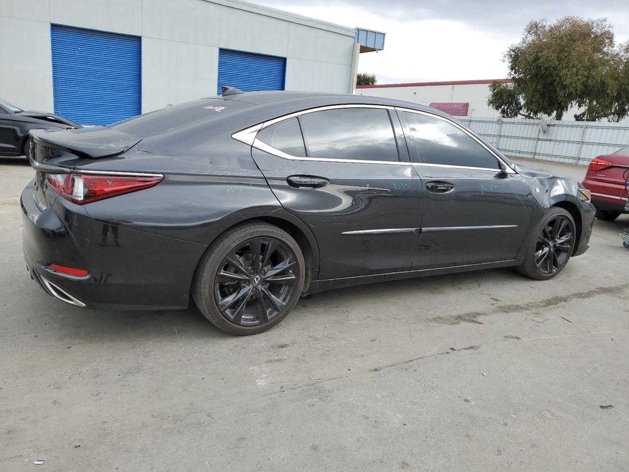 2023 Lexus ES VIN 58AJZ1B19PU145728 Copart auction photo, side / rear end damage thumbnail 3