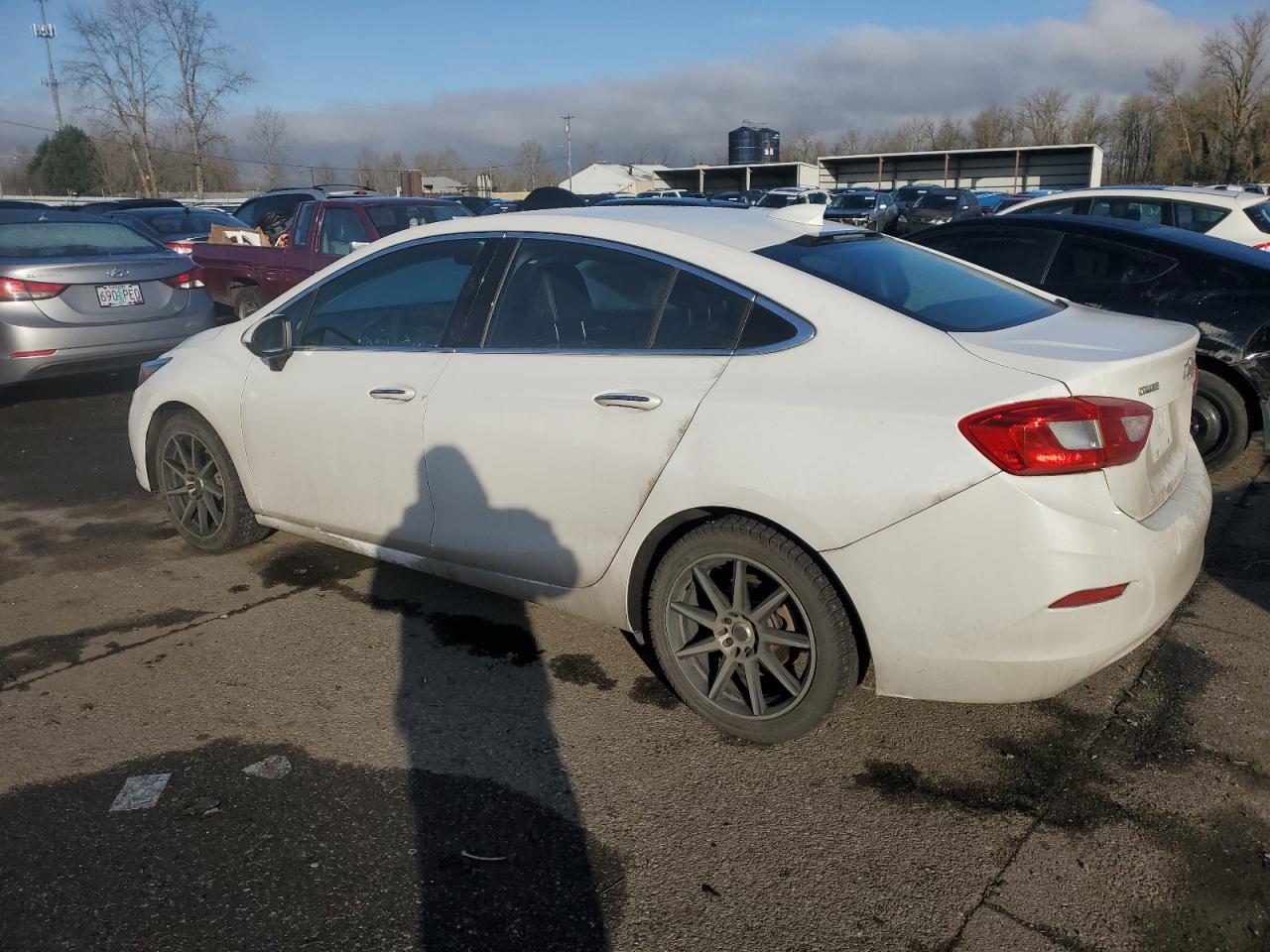 2017 Chevrolet Cruze VIN 1G1BF5SM9H7238302 Copart auction photo, side damage thumbnail 2