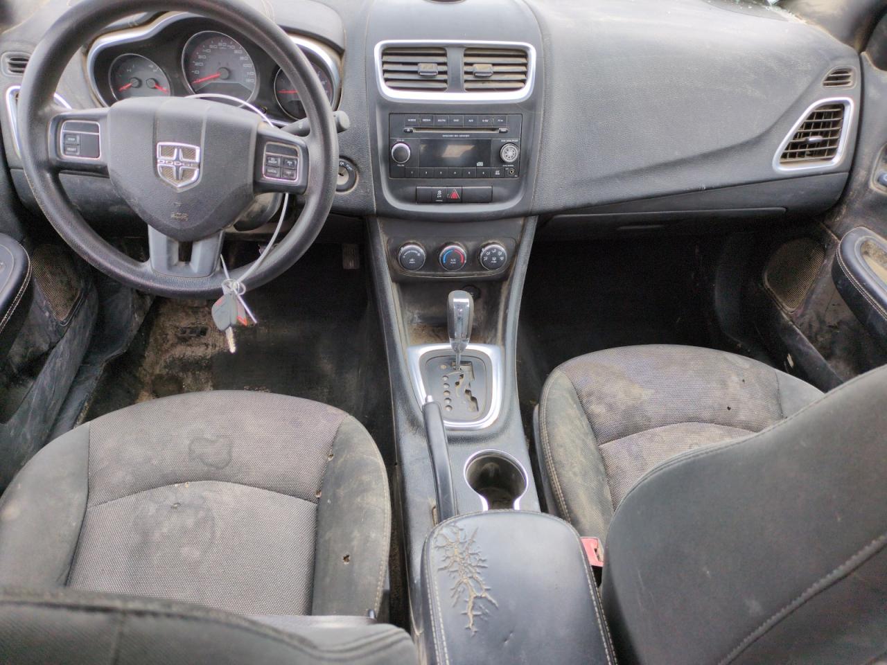 2014 Dodge Avenger VIN 1C3CDZAB7EN216545 Copart auction photo, front end damage thumbnail 8