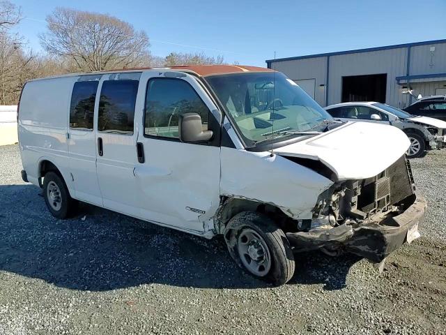 2003 Chevrolet Express VIN 1GCGG25U031130070 Copart auction photo, all over damage thumbnail 11