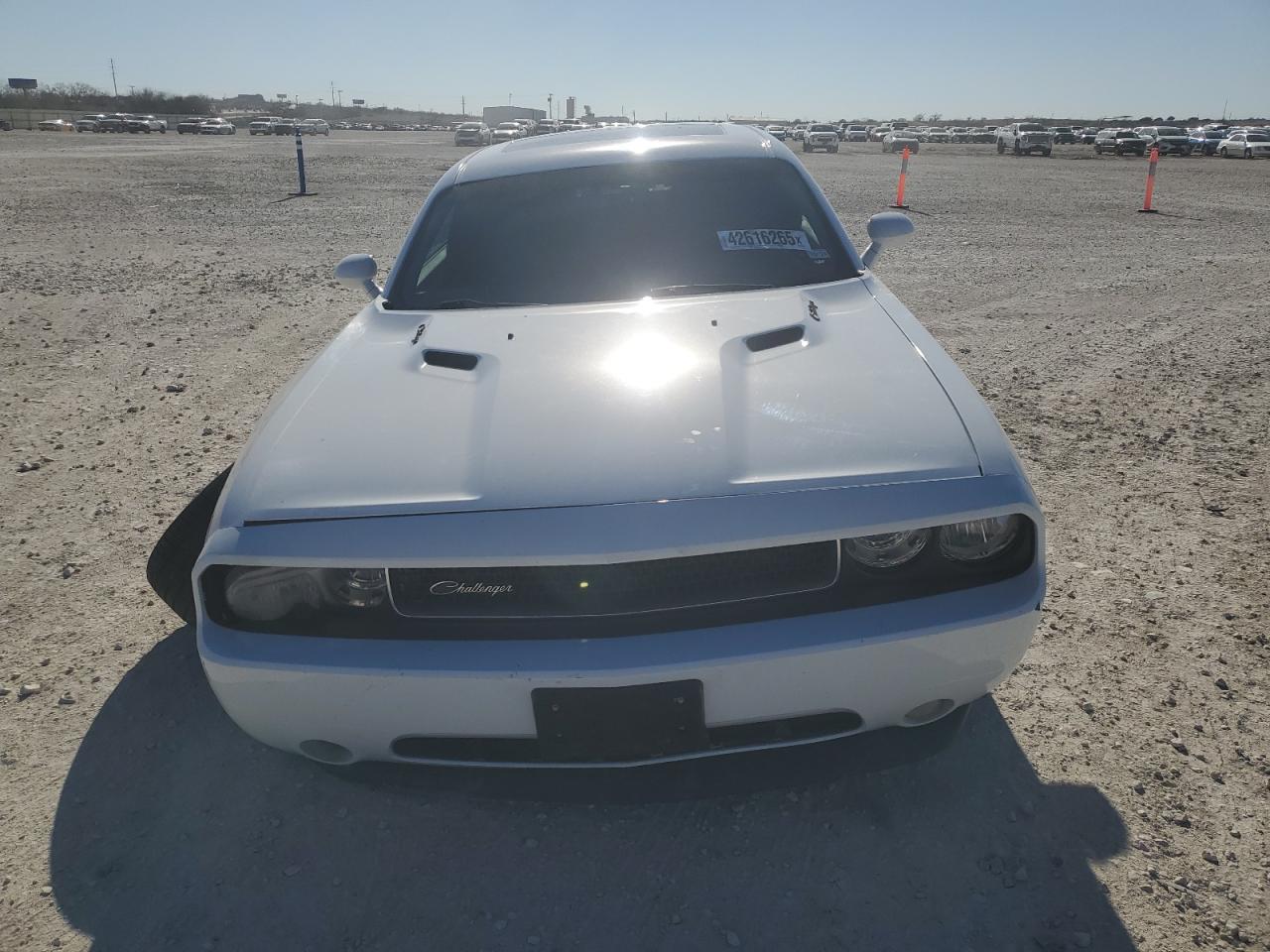 2013 Dodge Challenger VIN 2C3CDYAG9DH575280 Copart auction photo, side / front end damage thumbnail 5