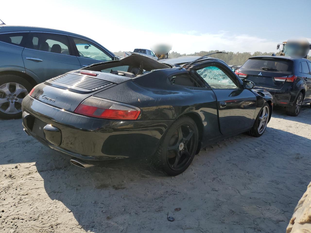 2002 Porsche 911 VIN WP0AA29992S624093 Copart auction photo, top/roof damage thumbnail 3