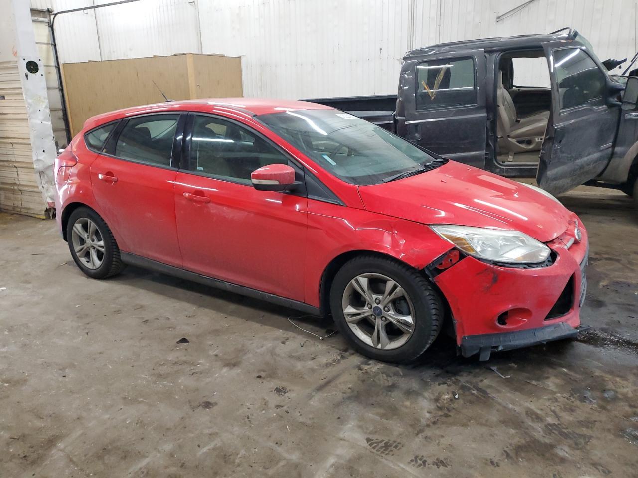 2013 Ford Focus VIN 1FADP3K25DL146451 Copart auction photo, front end damage thumbnail 4