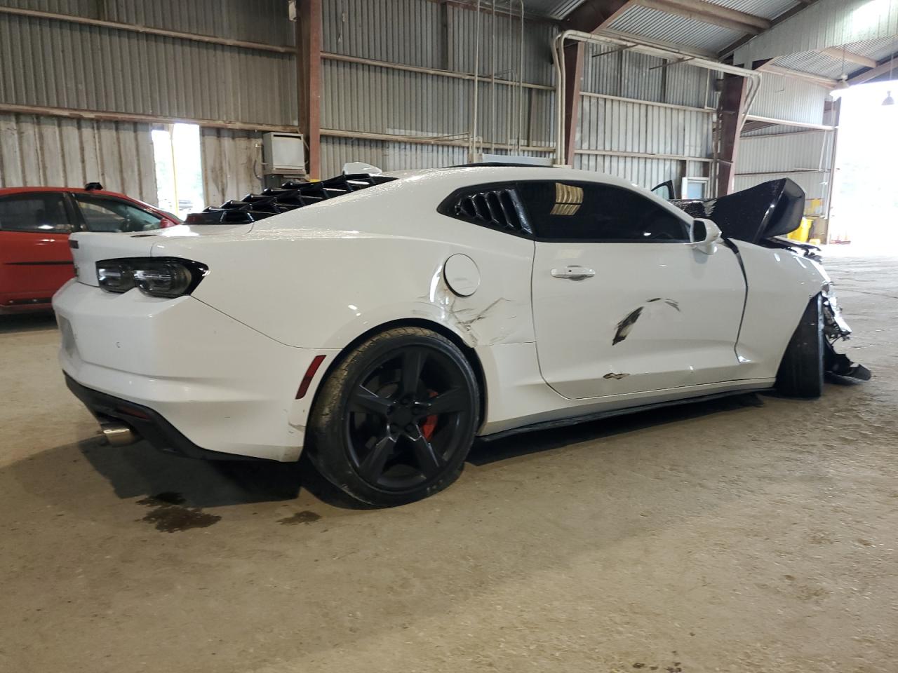 2021 Chevrolet Camaro VIN 1G1FH1R7XM0120430 Copart auction photo, front end damage thumbnail 3