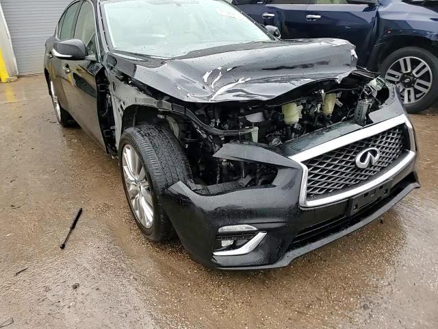 2018 Infiniti Q50 VIN JN1EV7AR3JM439316 Copart auction photo, front end / side damage thumbnail 14