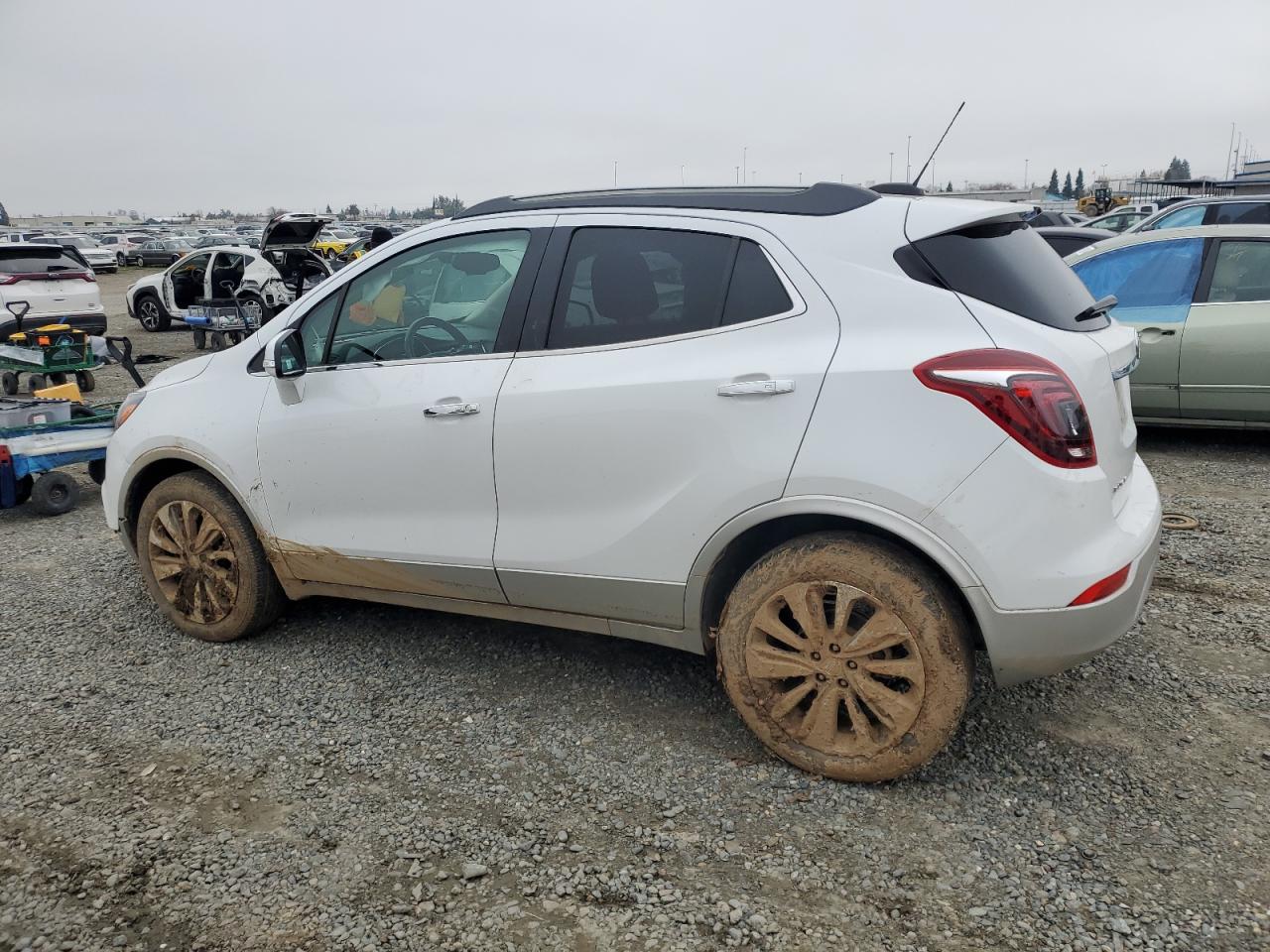 2017 Buick Encore VIN KL4CJBSB1HB095537 Copart auction photo, front end damage thumbnail 2