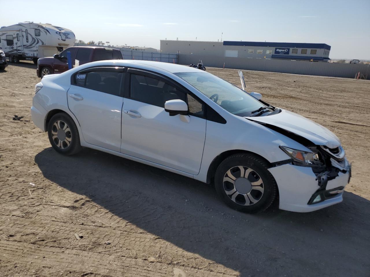 2014 Honda Civic VIN 19XFB4F25EE002197 Copart auction photo, front end damage thumbnail 4