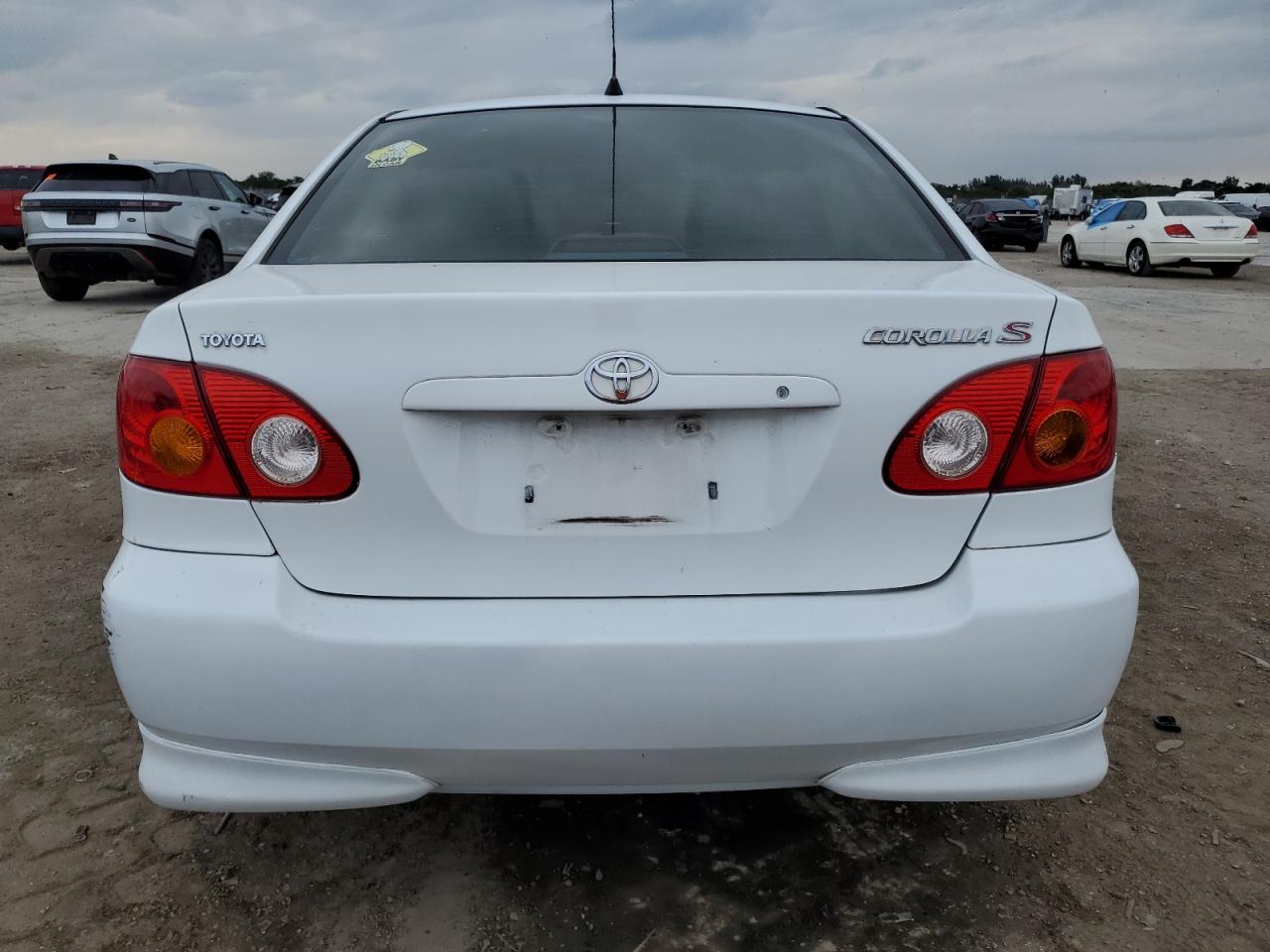 2003 Toyota Corolla VIN 1NXBR32E03Z108765 Copart auction photo, front end / mechanical damage thumbnail 6
