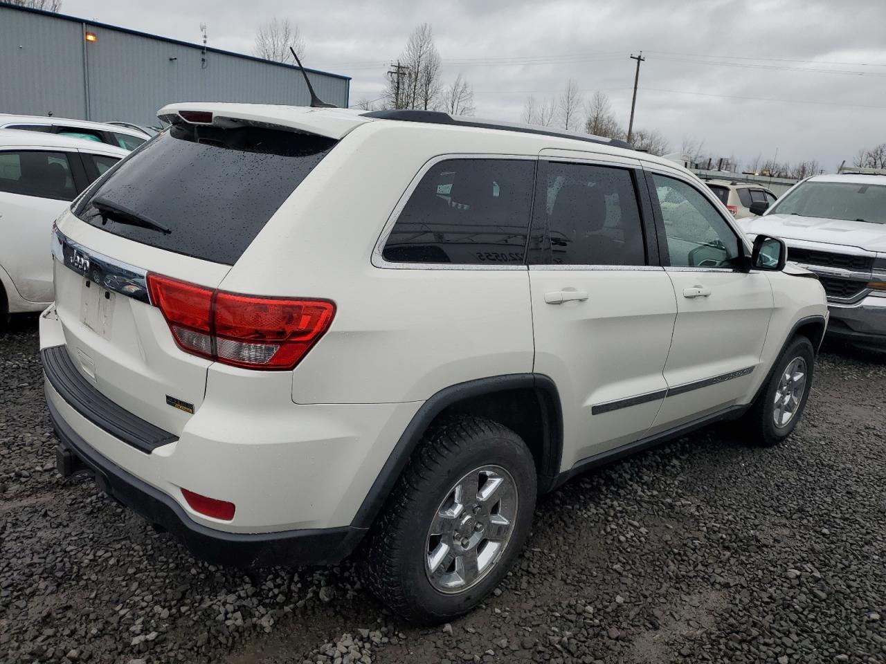2012 Jeep Grand Cherokee VIN 1C4RJFAG7CC312273 Copart auction photo, all over / front end damage thumbnail 3