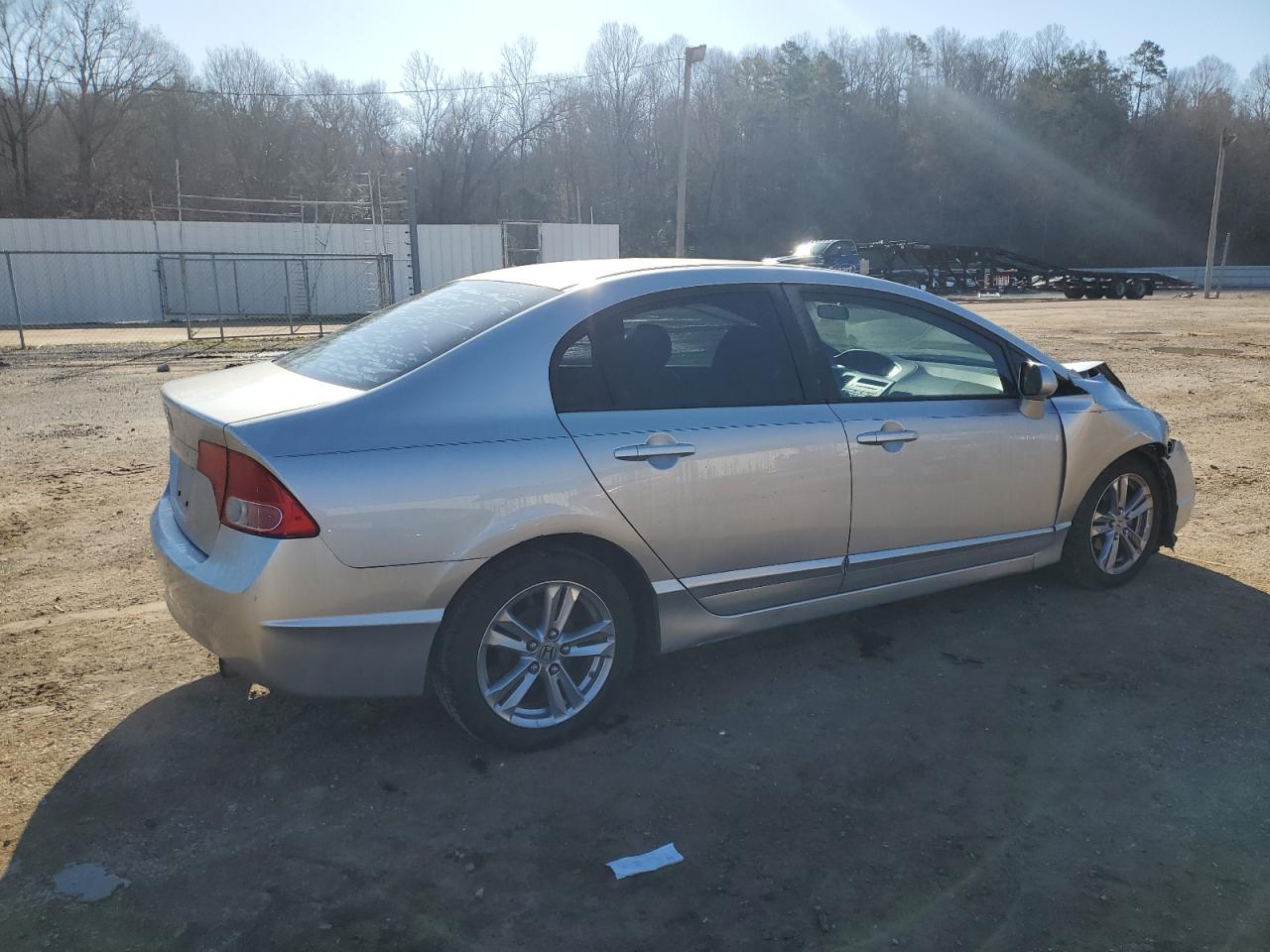 2008 Honda Civic VIN 2HGFA16598H355600 Copart auction photo, front end damage thumbnail 3