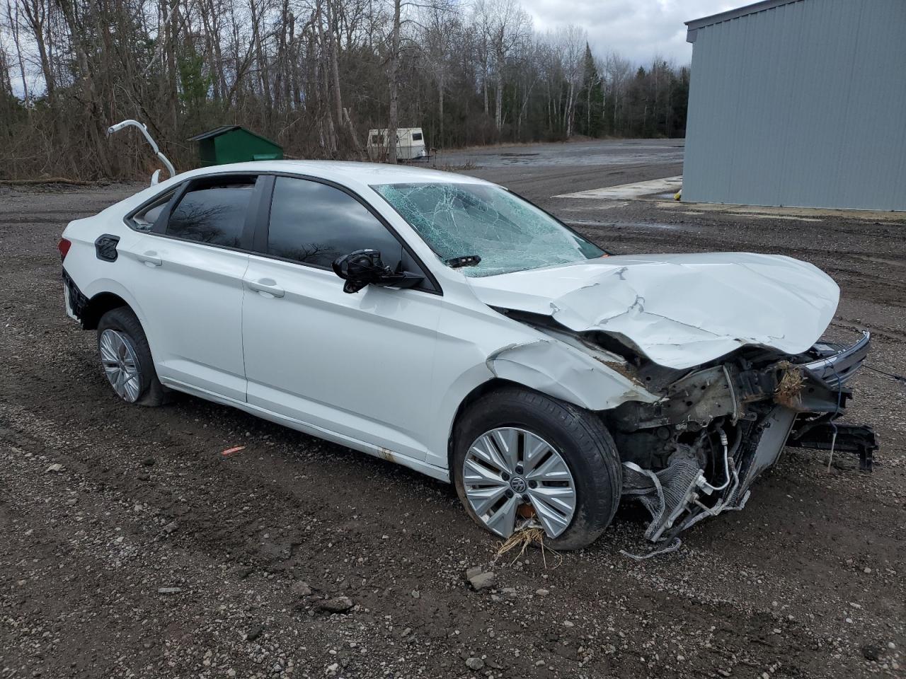2019 Volkswagen Jetta VIN 3VWC57BU8KM265916 Copart auction photo, all over damage thumbnail 4
