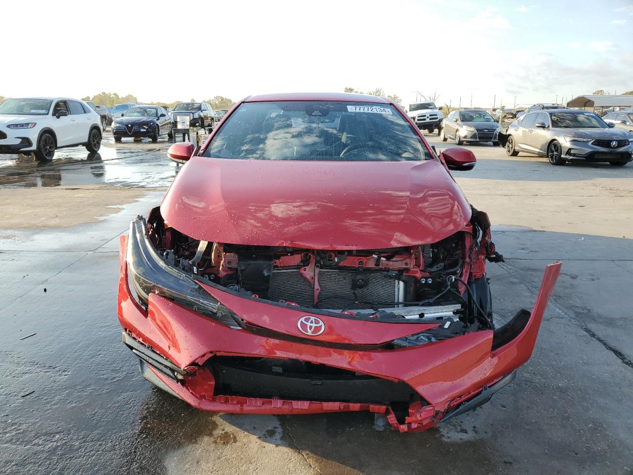 2020 Toyota Corolla VIN 5YFS4RCE3LP015014 Copart auction photo, front end damage thumbnail 5