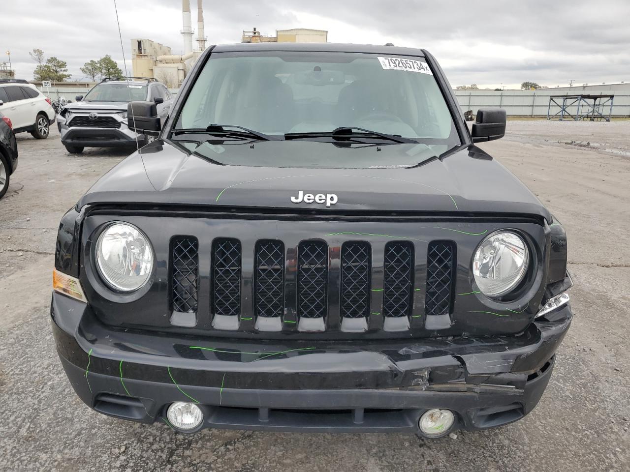 2016 Jeep Liberty (Patriot) VIN 1C4NJPBA2GD787277 Copart auction photo, front end / side damage thumbnail 5