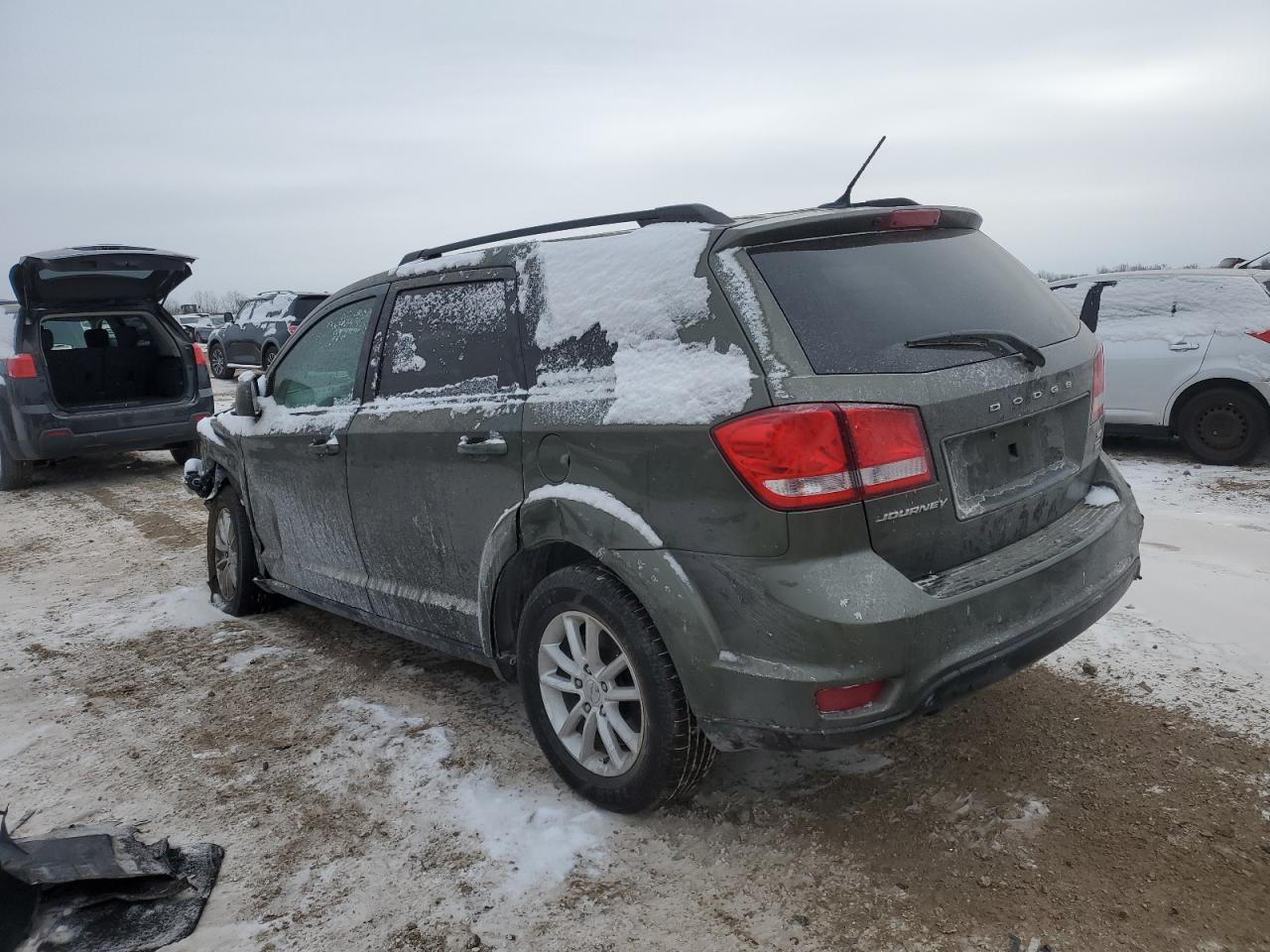 2017 Dodge Journey VIN 3C4PDCBG0HT523029 Copart auction photo, front end / rear end damage thumbnail 2