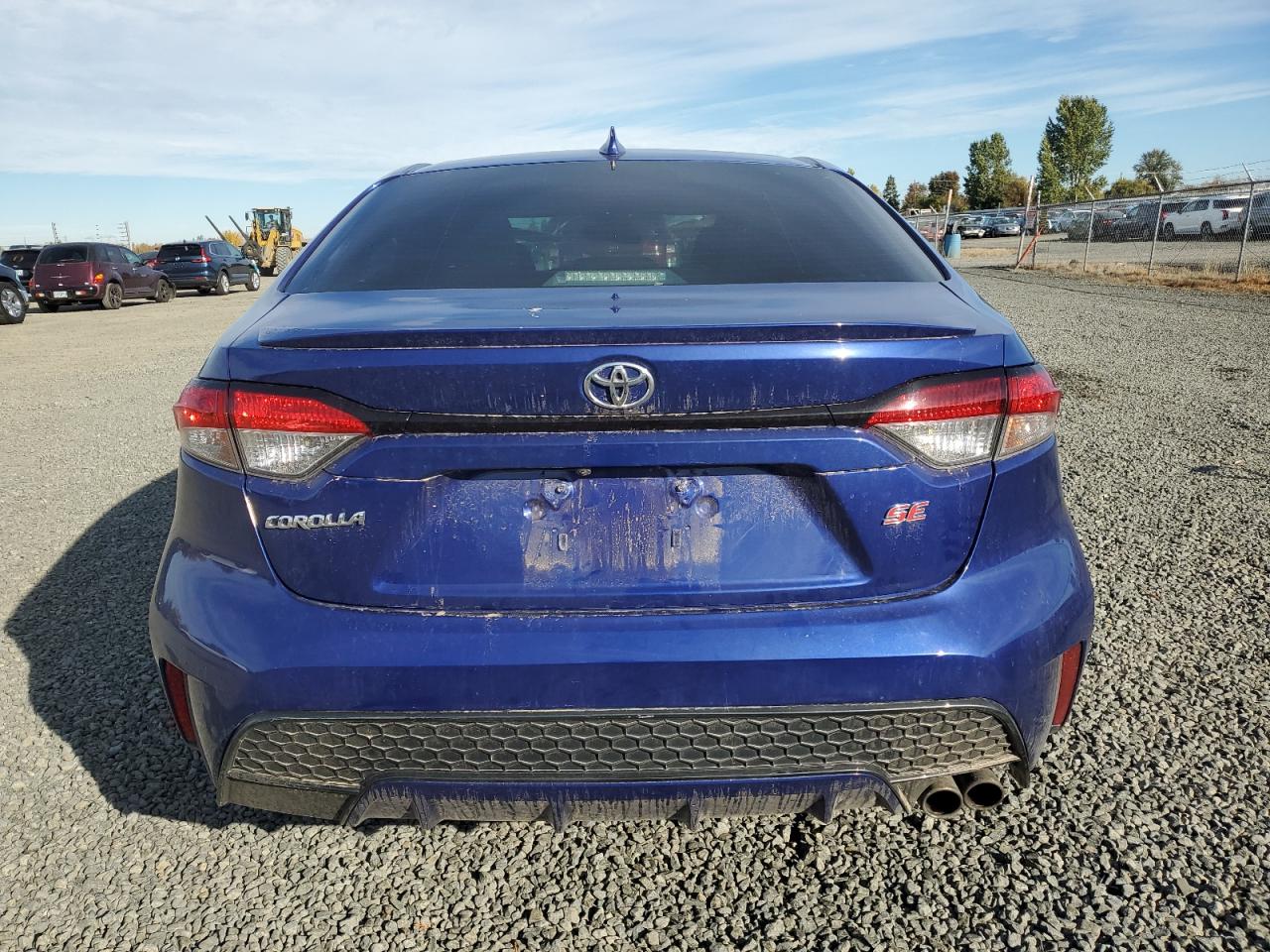2020 Toyota Corolla VIN 5YFS4RCE7LP032382 Copart auction photo, all over damage thumbnail 6