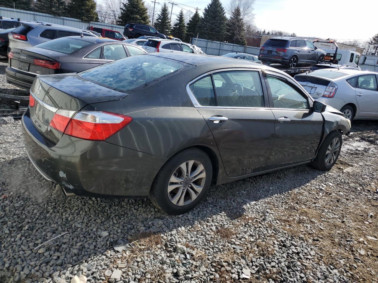 2014 Honda Accord VIN 1HGCR2F38EA171372 Copart auction photo, front end / minor dent/scratches damage thumbnail 3