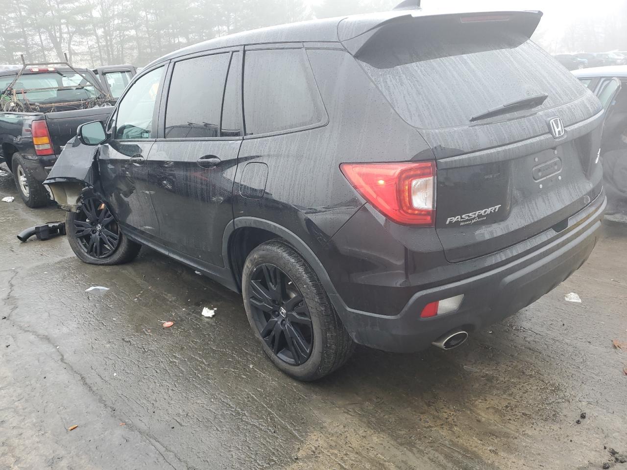 2021 Honda Passport VIN 5FNYF8H24MB032186 Copart auction photo, front end / minor dent/scratches damage thumbnail 2