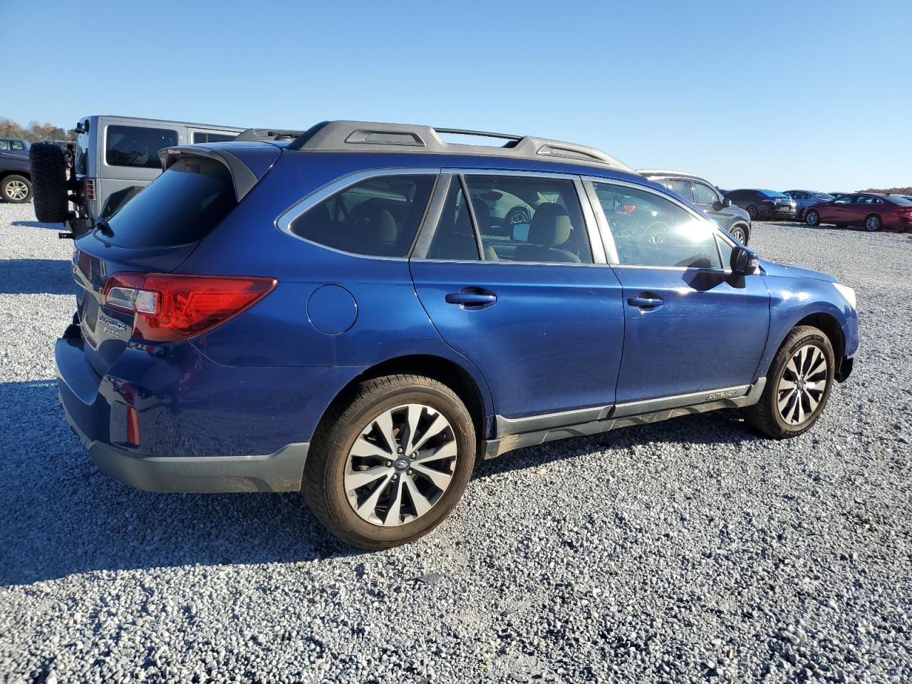 2015 Subaru Outback VIN 4S4BSANC2F3229276 Copart auction photo, rear end damage thumbnail 3