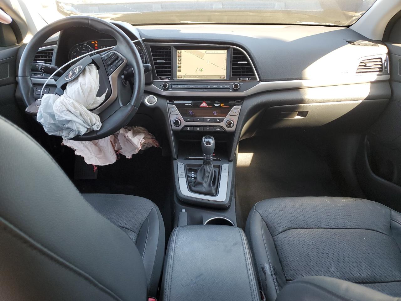 2017 Hyundai Elantra VIN 5NPD84LF8HH203900 Copart auction photo, front end damage thumbnail 8