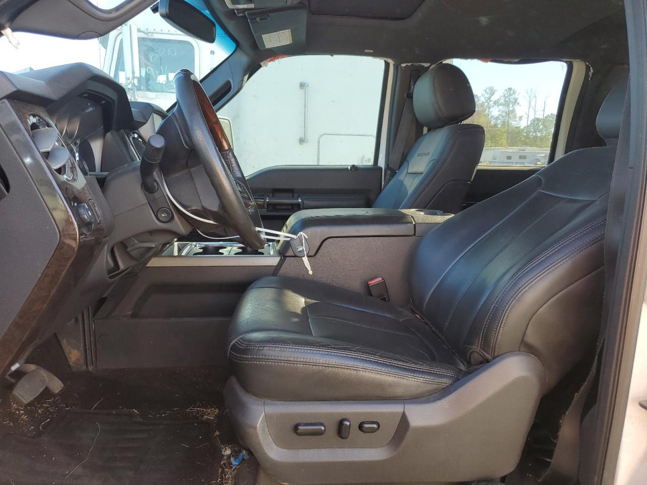 2014 Ford F350 VIN 1FT8W3BT3EEB76951 Copart auction photo, rear end damage thumbnail 7