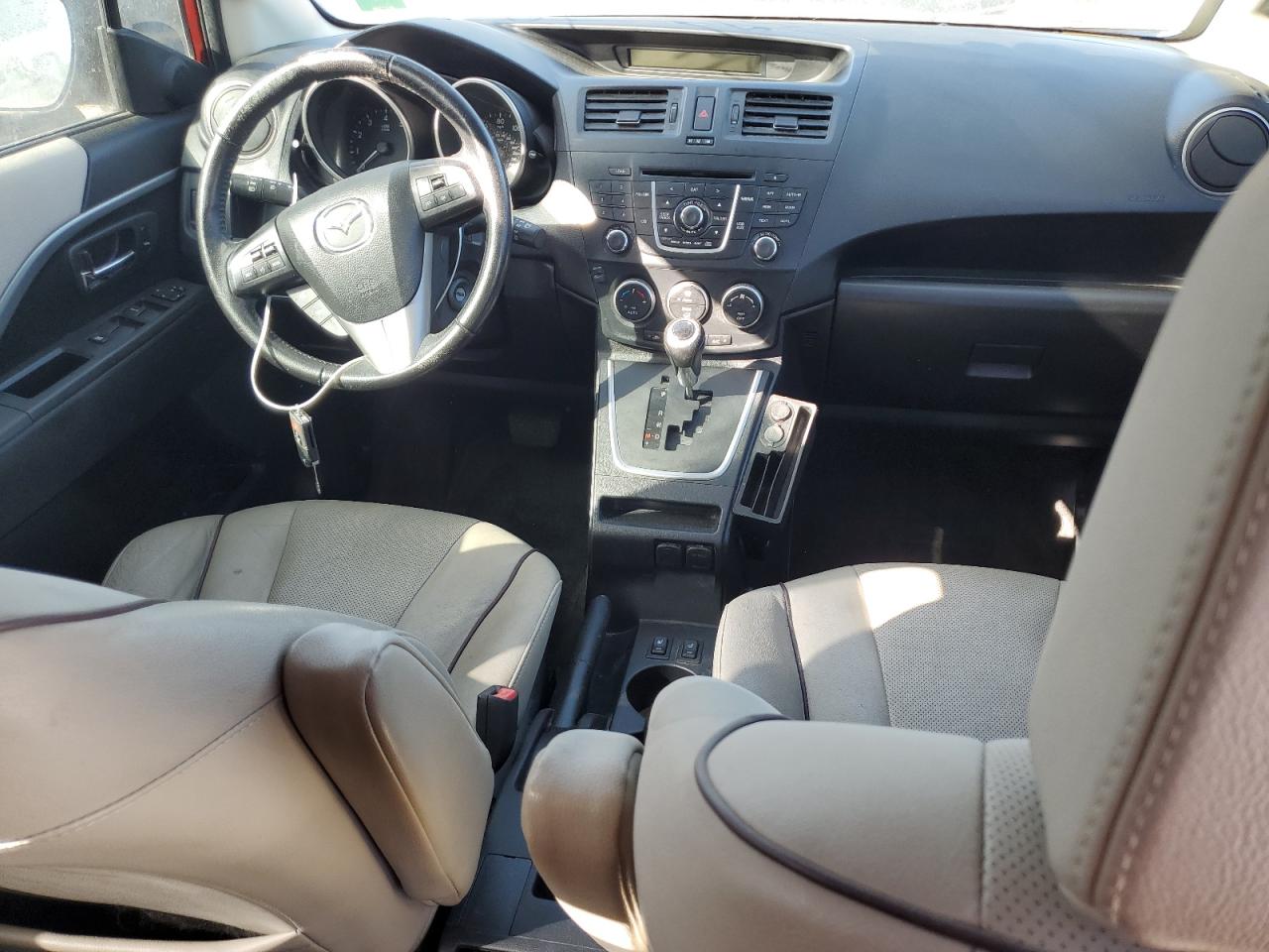 2015 Mazda 5 VIN JM1CW2DL6F0183733 Copart auction photo, water/flood damage thumbnail 8