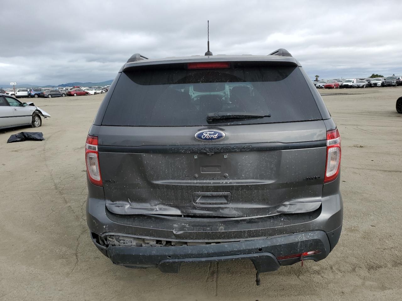 2015 Ford Explorer VIN 1FM5K8D86FGC40129 Copart auction photo, rear end damage thumbnail 6