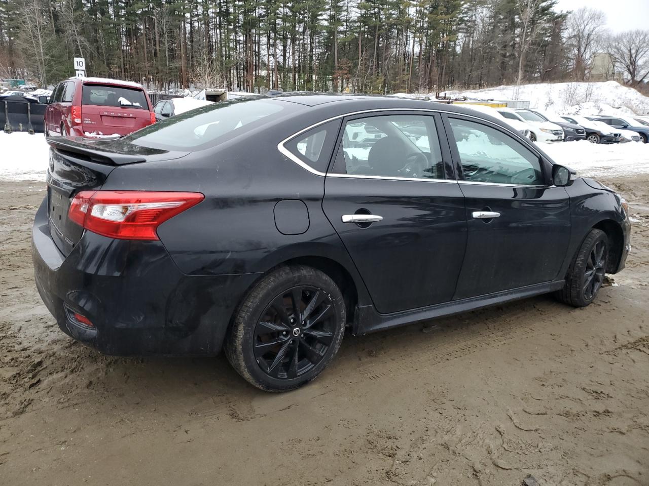 2018 Nissan Sentra VIN 3N1AB7AP4JY336716 Copart auction photo, front end damage thumbnail 3