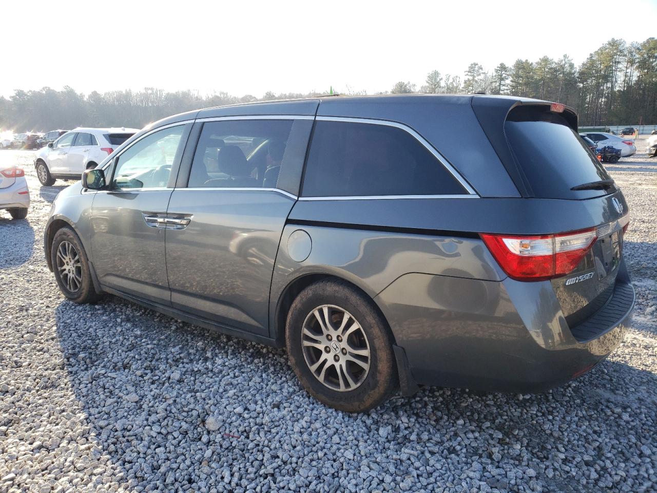 2011 Honda Odyssey VIN 5FNRL5H64BB036864 Copart auction photo, front end damage thumbnail 2