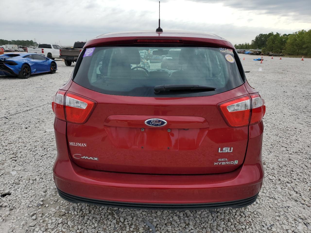 2016 Ford C-MAX VIN 1FADP5BU1GL106675 Copart auction photo, side / front end damage thumbnail 6