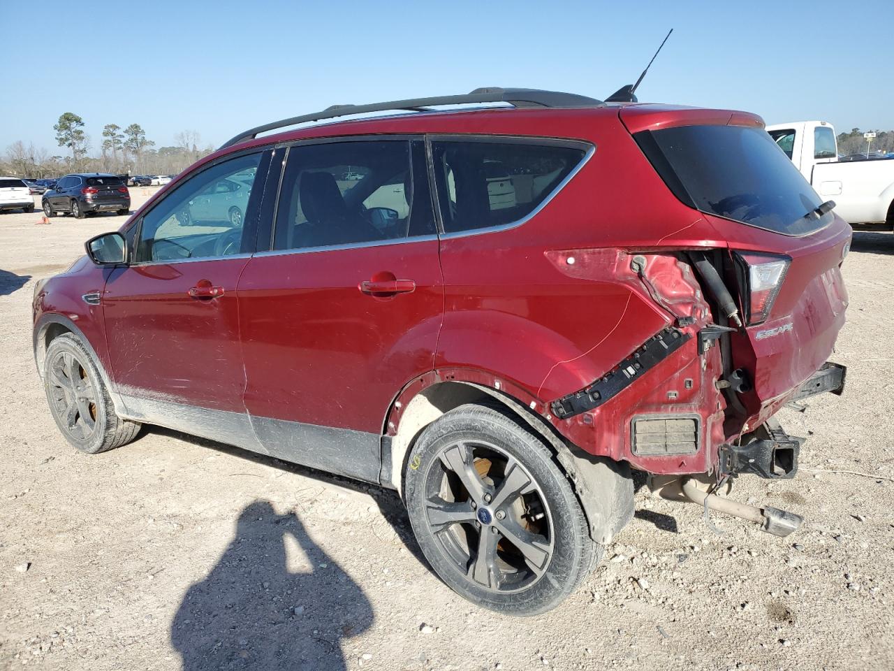 2018 Ford Escape VIN 1FMCU9HD5JUB76920 Copart auction photo, rear end / minor dent/scratches damage thumbnail 2