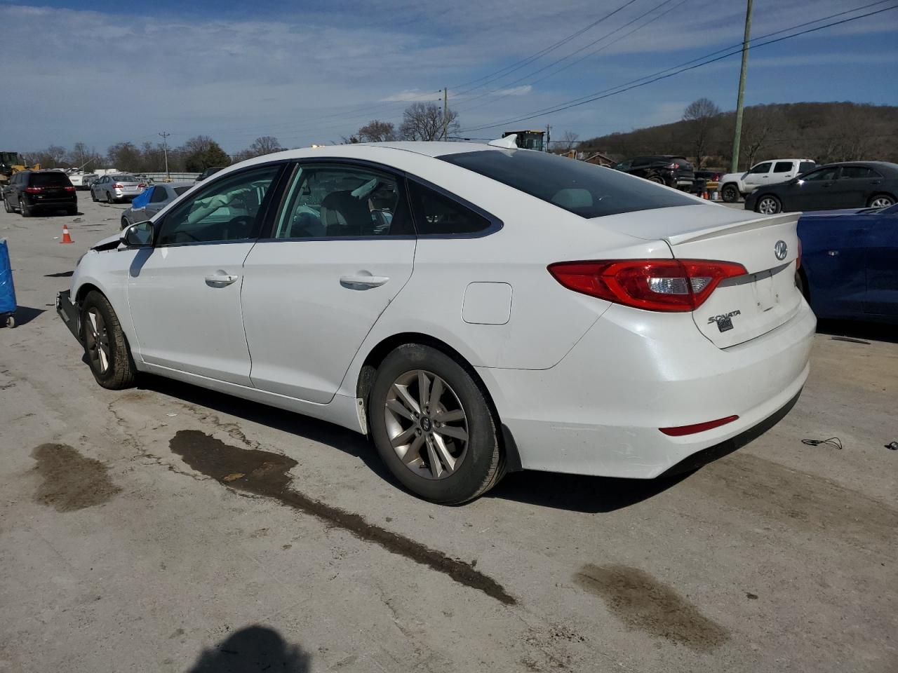 2017 Hyundai Sonata VIN 5NPE24AA0HH440832 Copart auction photo, front end / minor dent/scratches damage thumbnail 2
