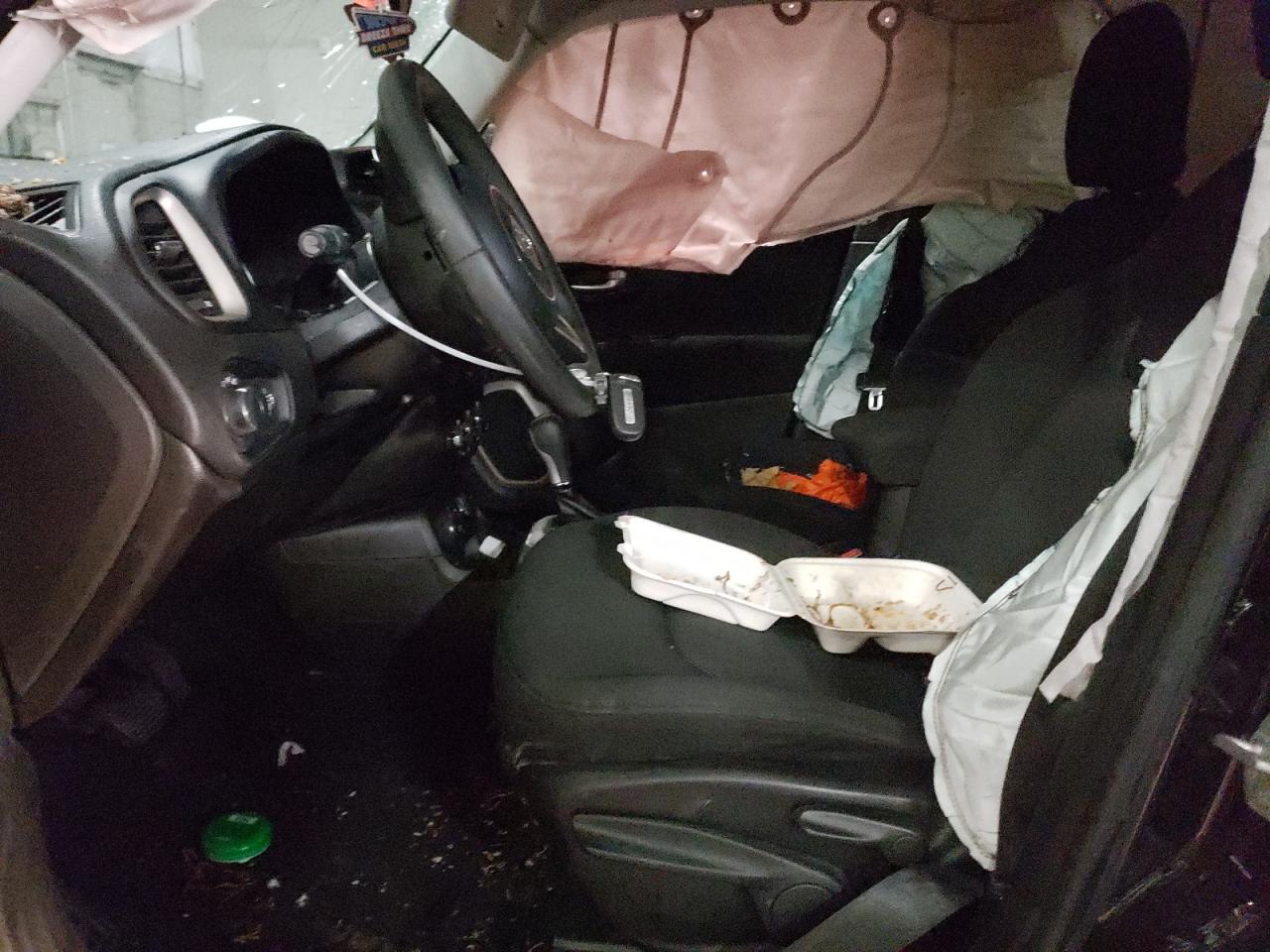 2017 Jeep Renegade VIN ZACCJBAB0HPE59766 Copart auction photo, side / rollover damage thumbnail 7