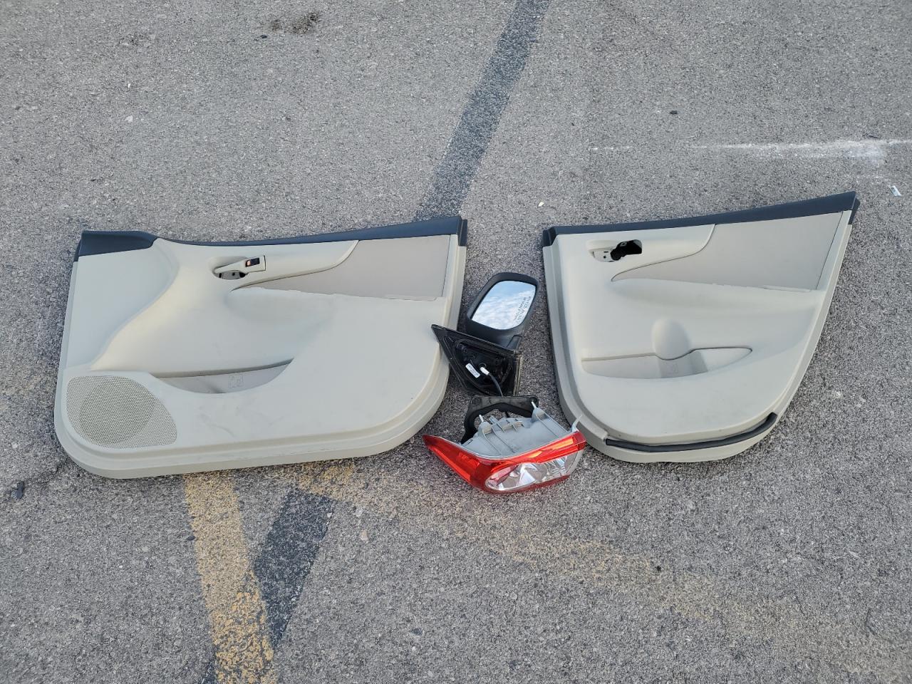 2012 Toyota Corolla VIN 2T1BU4EE5CC811795 Copart auction photo, rear end / side damage thumbnail 12