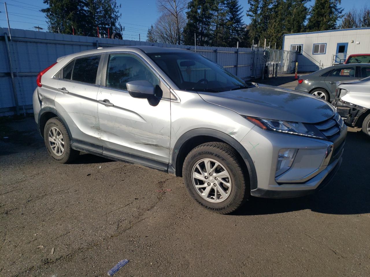 2019 Mitsubishi Eclipse VIN JA4AT3AA7KZ045661 Copart auction photo, rear end / side damage thumbnail 4