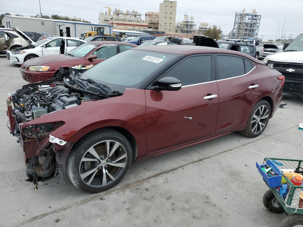 2017 Nissan Maxima VIN 1N4AA6AP6HC380770