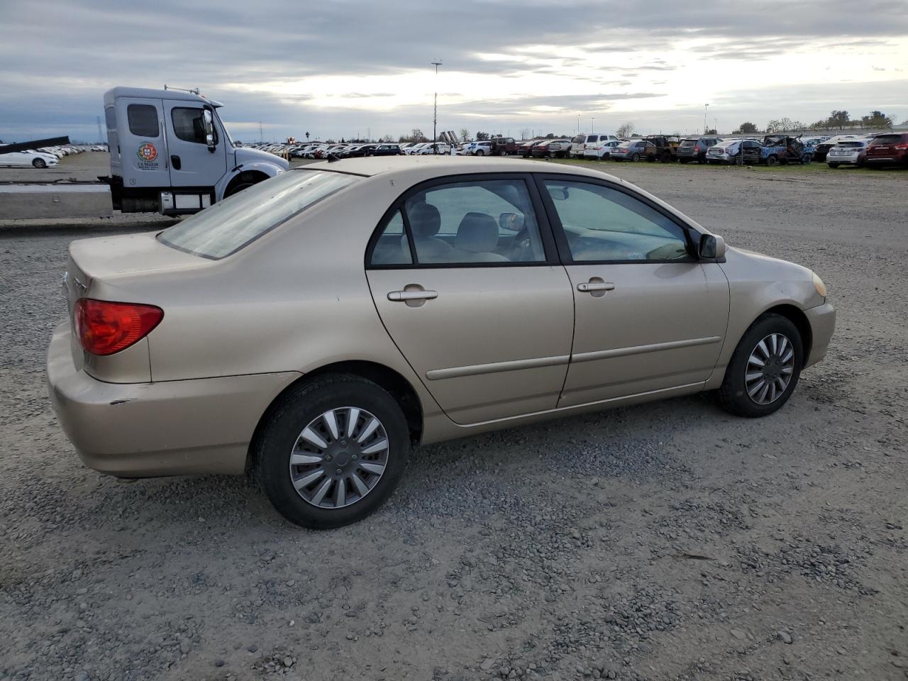2004 Toyota Corolla VIN 1NXBR32E84Z301666 Copart auction photo, mechanical damage thumbnail 3