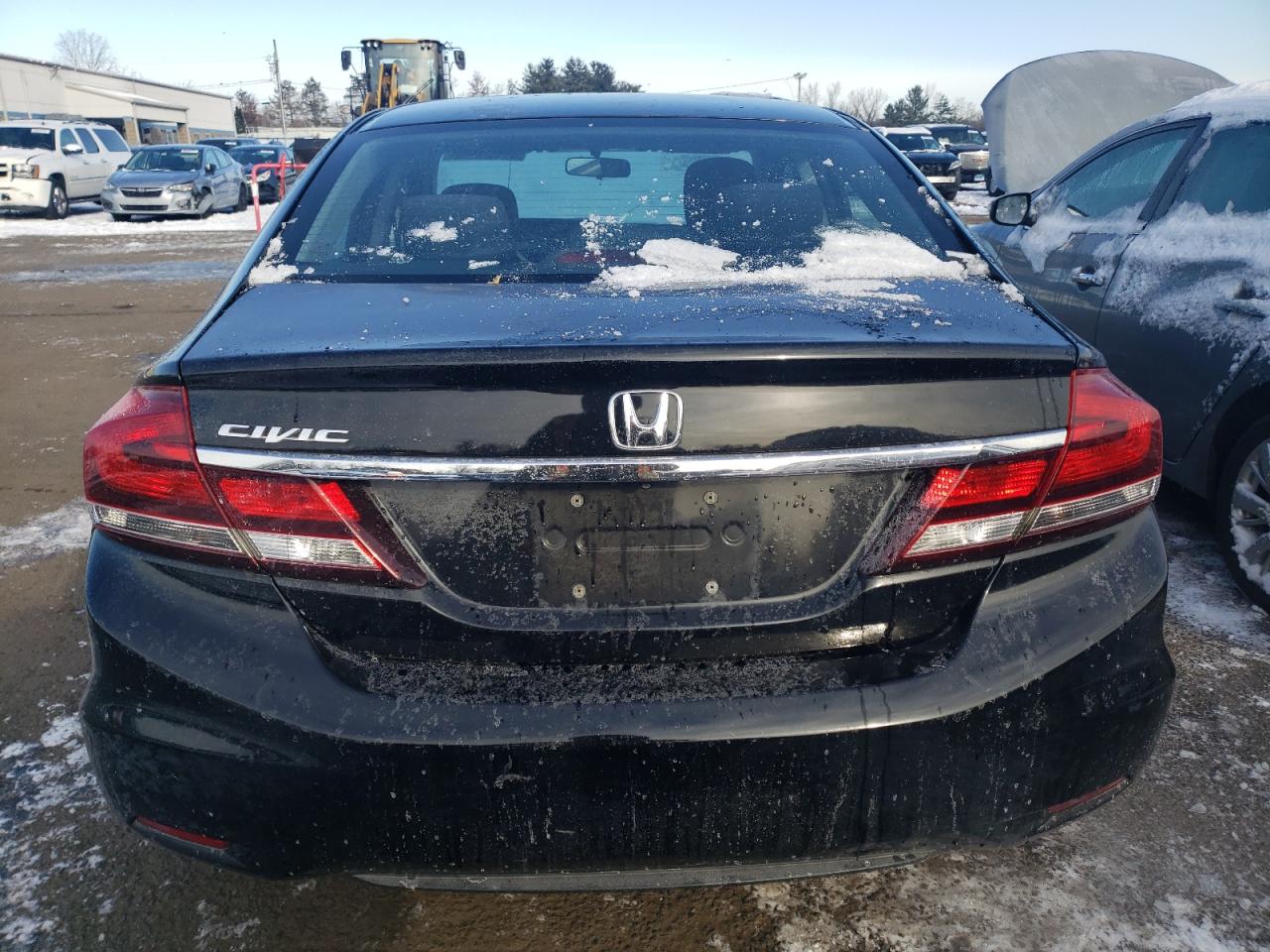 2015 Honda Civic VIN 19XFB2F59FE221700 Copart auction photo, front end / minor dent/scratches damage thumbnail 6