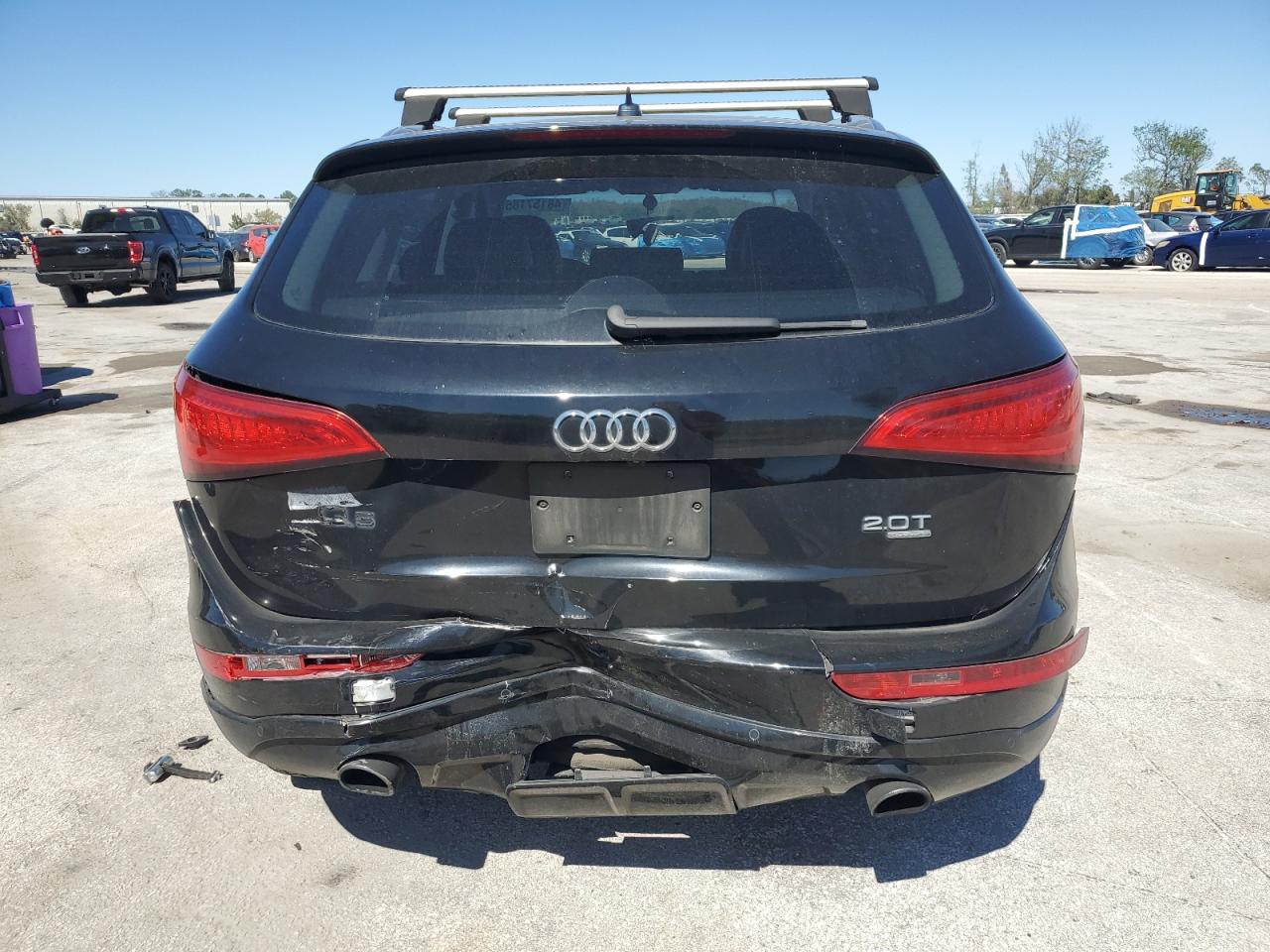 2014 Audi Q5 VIN WA1LFAFP8EA065728 Copart auction photo, rear end damage thumbnail 6