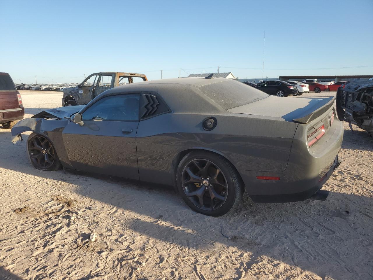 2018 Dodge Challenger VIN 2C3CDZAGXJH132315 Copart auction photo, front end damage thumbnail 2