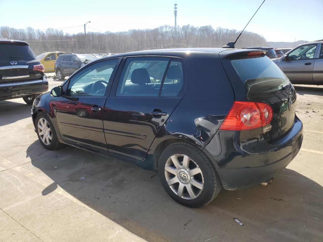 2009 Volkswagen Golf VIN WVWDA71K89W147409 Copart auction photo, front end damage thumbnail 2