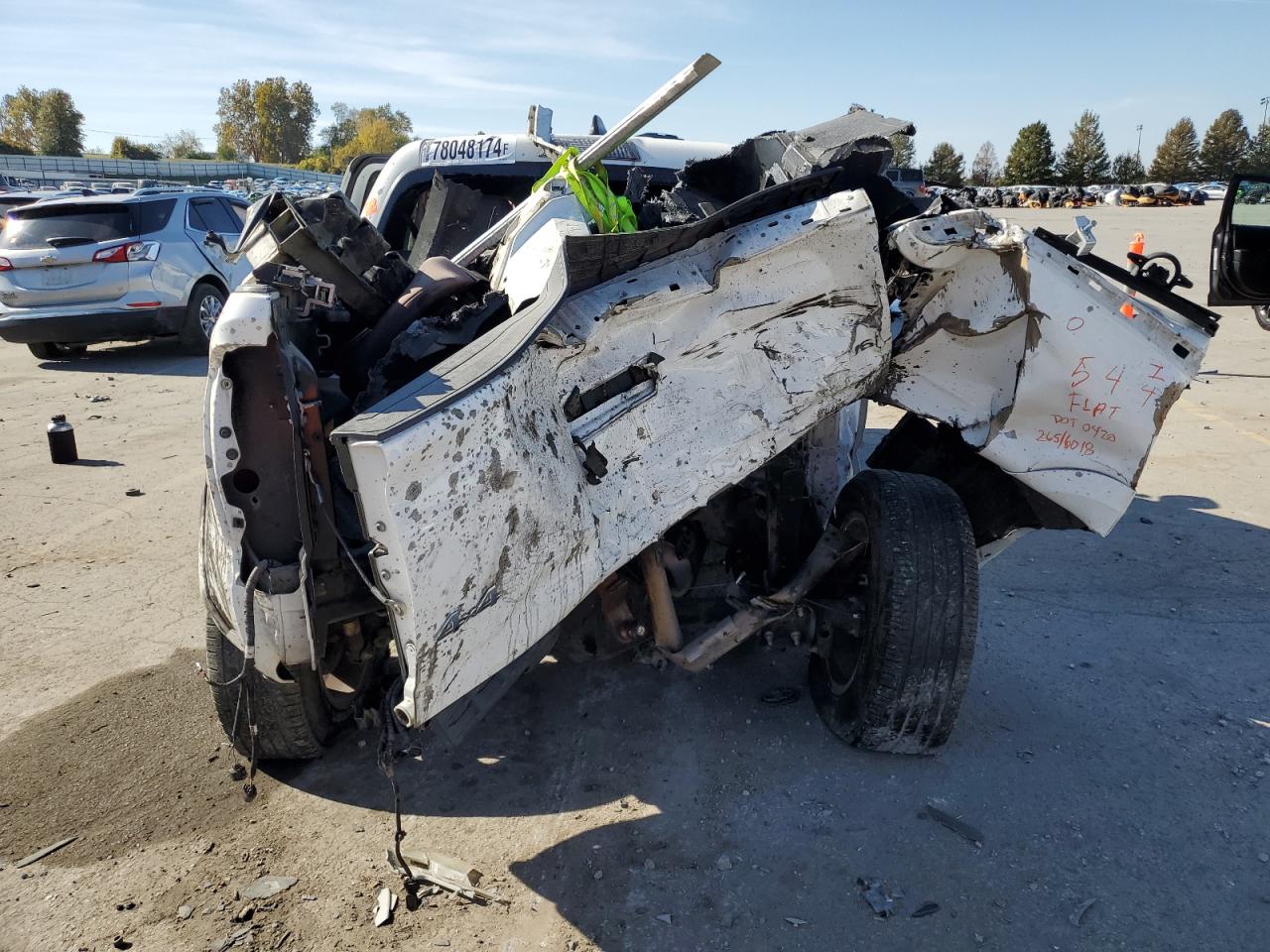 2017 Toyota Tacoma VIN 5TFGZ5AN9HX065783 Copart auction photo, all over damage thumbnail 6