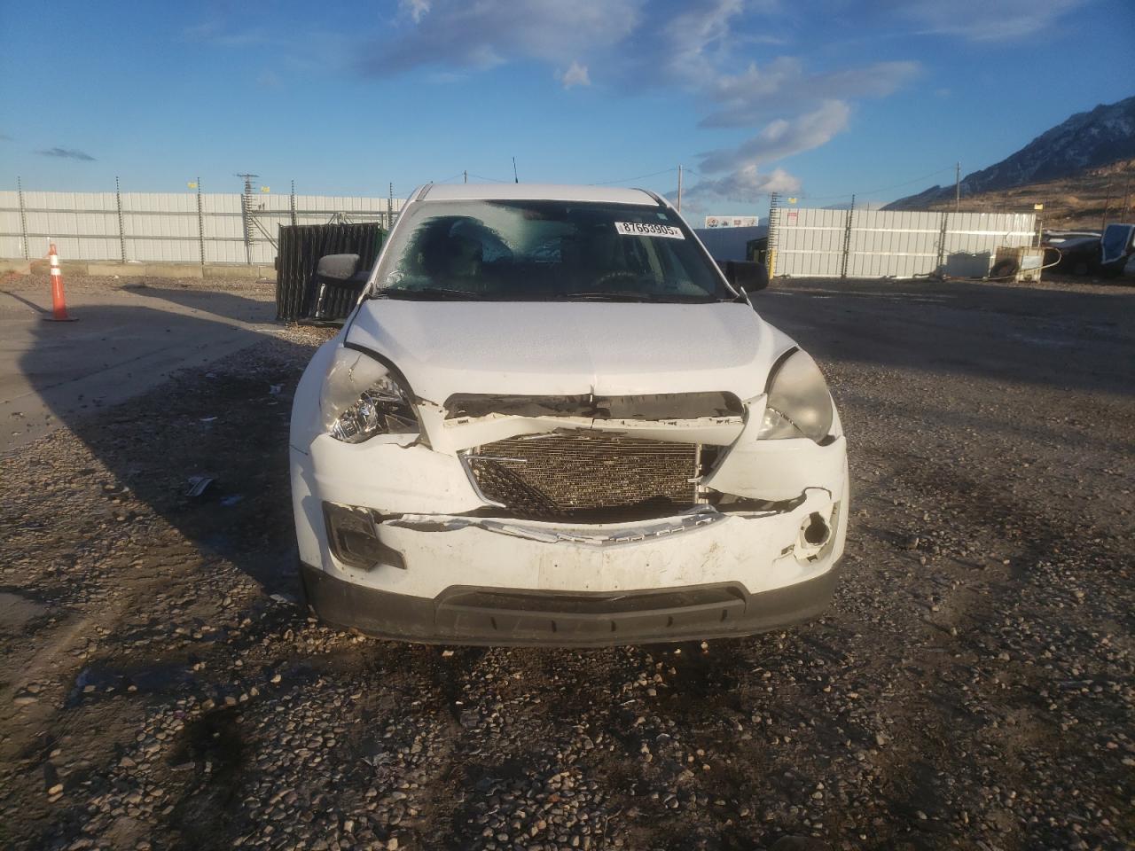 2012 Chevrolet Equinox VIN 2GNFLCEK4C6222489 Copart auction photo, front end damage thumbnail 5
