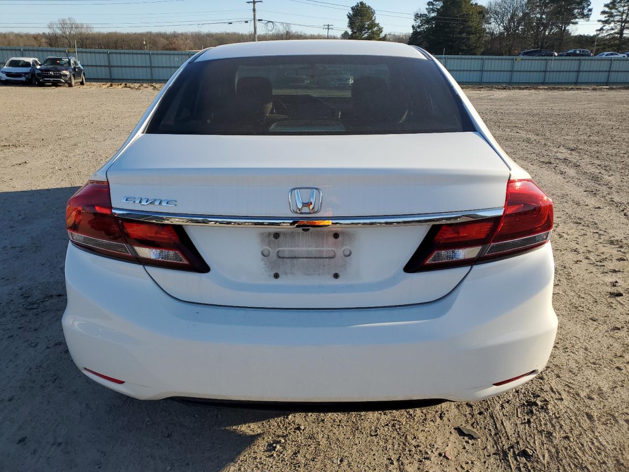 2014 Honda Civic VIN 19XFB2F5XEE032892 Copart auction photo, rear end / minor dent/scratches damage thumbnail 6