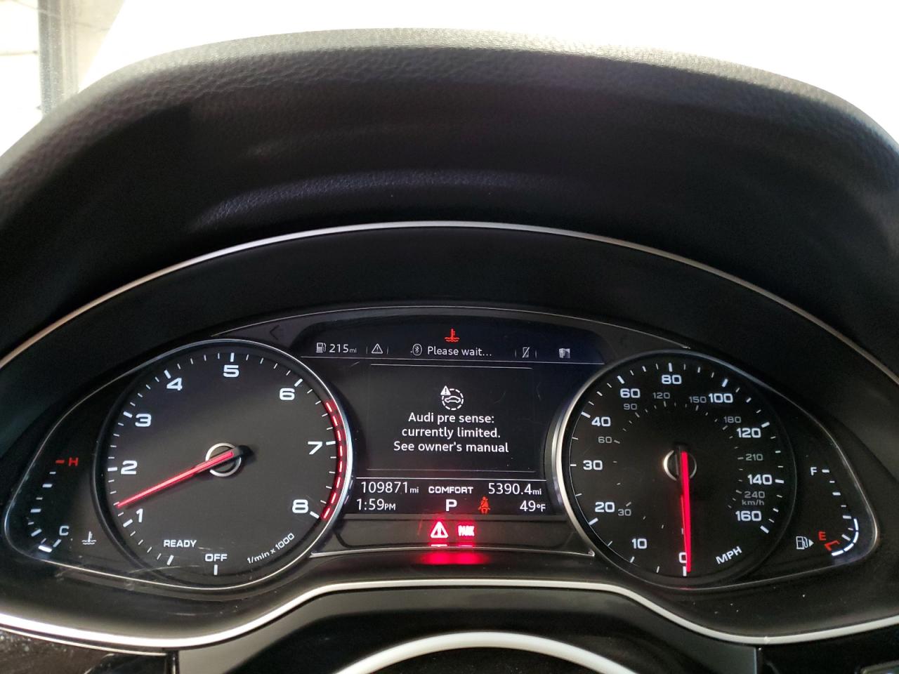 2018 Audi Q7 VIN WA1LABF72JD023990 Copart auction photo, front end damage thumbnail 9