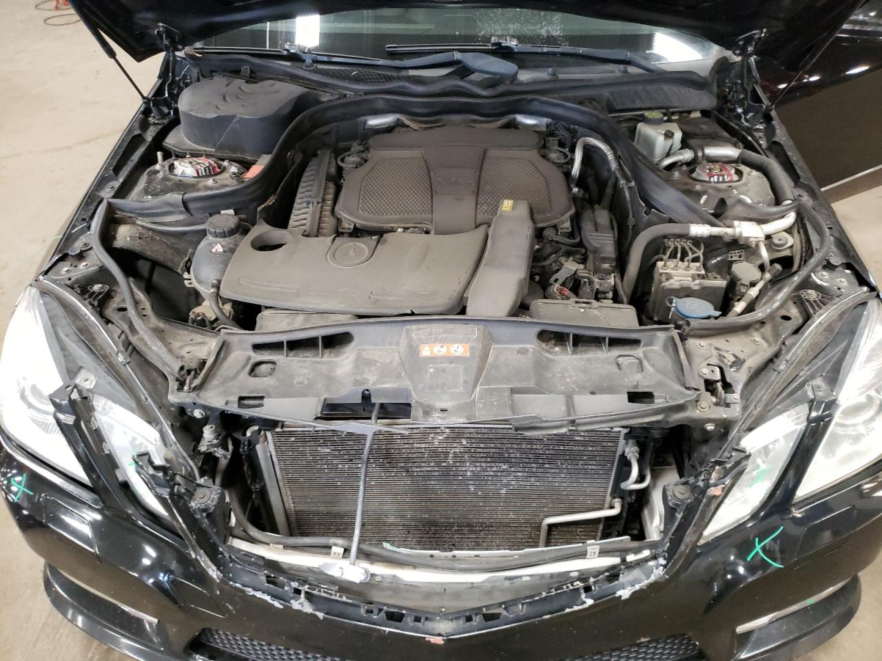 2013 Mercedes-Benz E-klasse VIN WDDHF8JB7DA662793 Copart auction photo, front end damage thumbnail 11