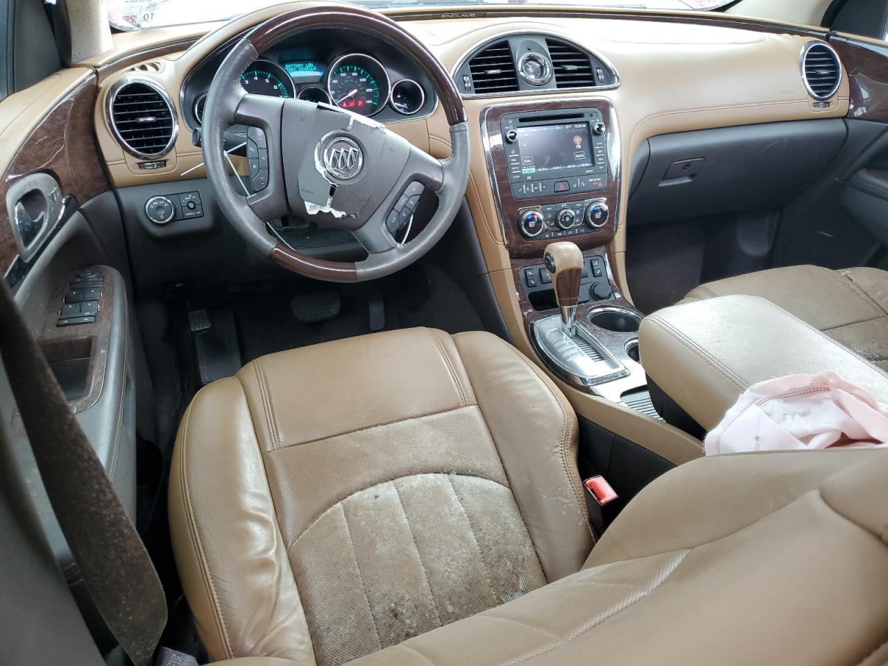 2015 Buick Enclave VIN 5GAKRBKDXFJ374579 Copart auction photo, all over damage thumbnail 8