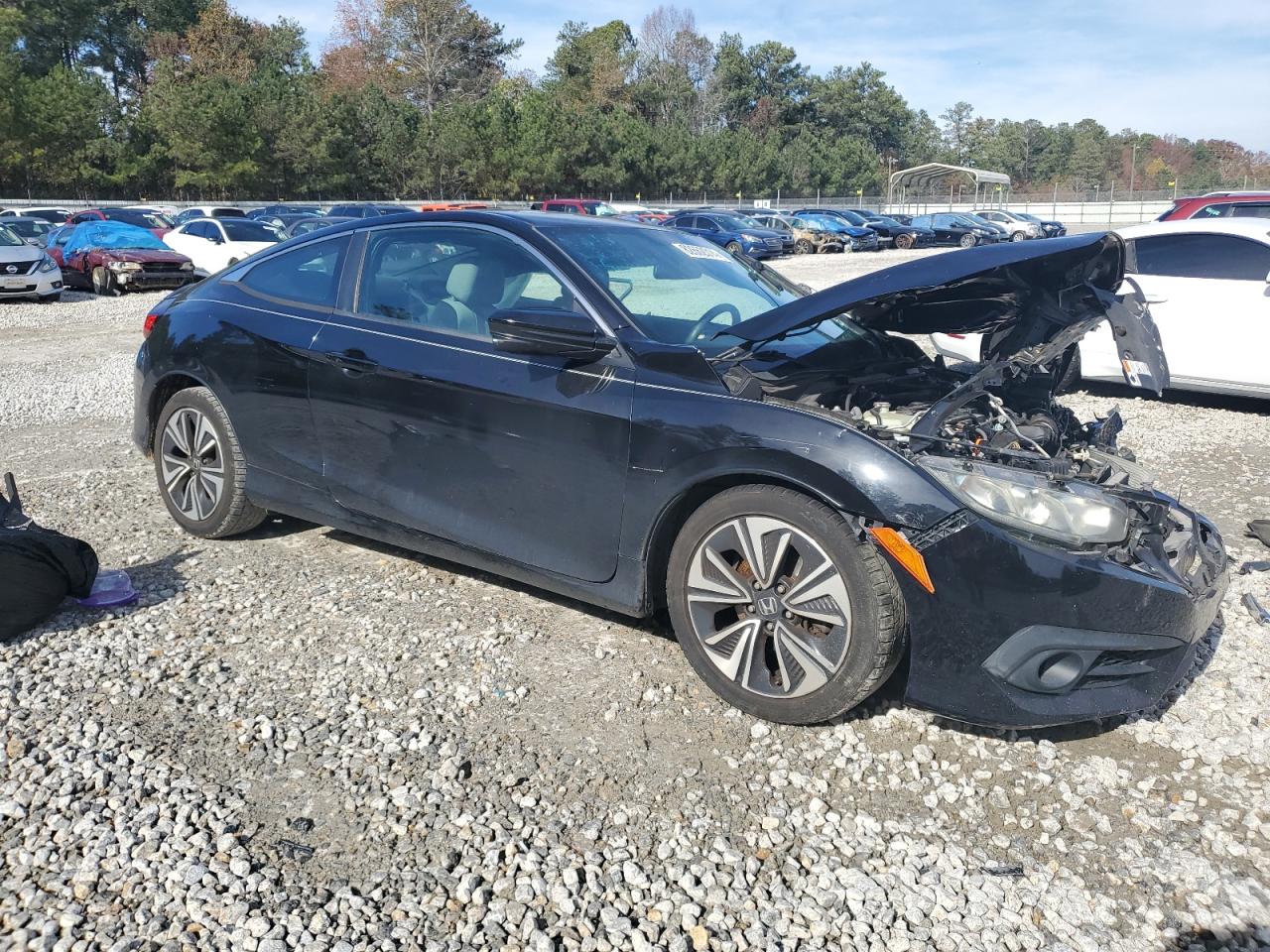 2016 Honda Civic VIN 2HGFC3B35GH357479 Copart auction photo, front end / minor dent/scratches damage thumbnail 4