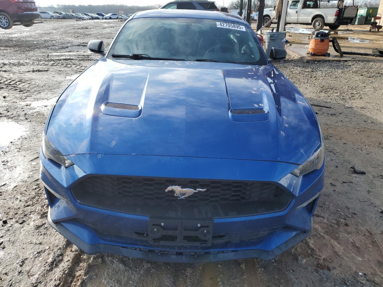 2018 Ford Mustang VIN 1FA6P8TH4J5165789 Copart auction photo, front end / undercarriage damage thumbnail 5