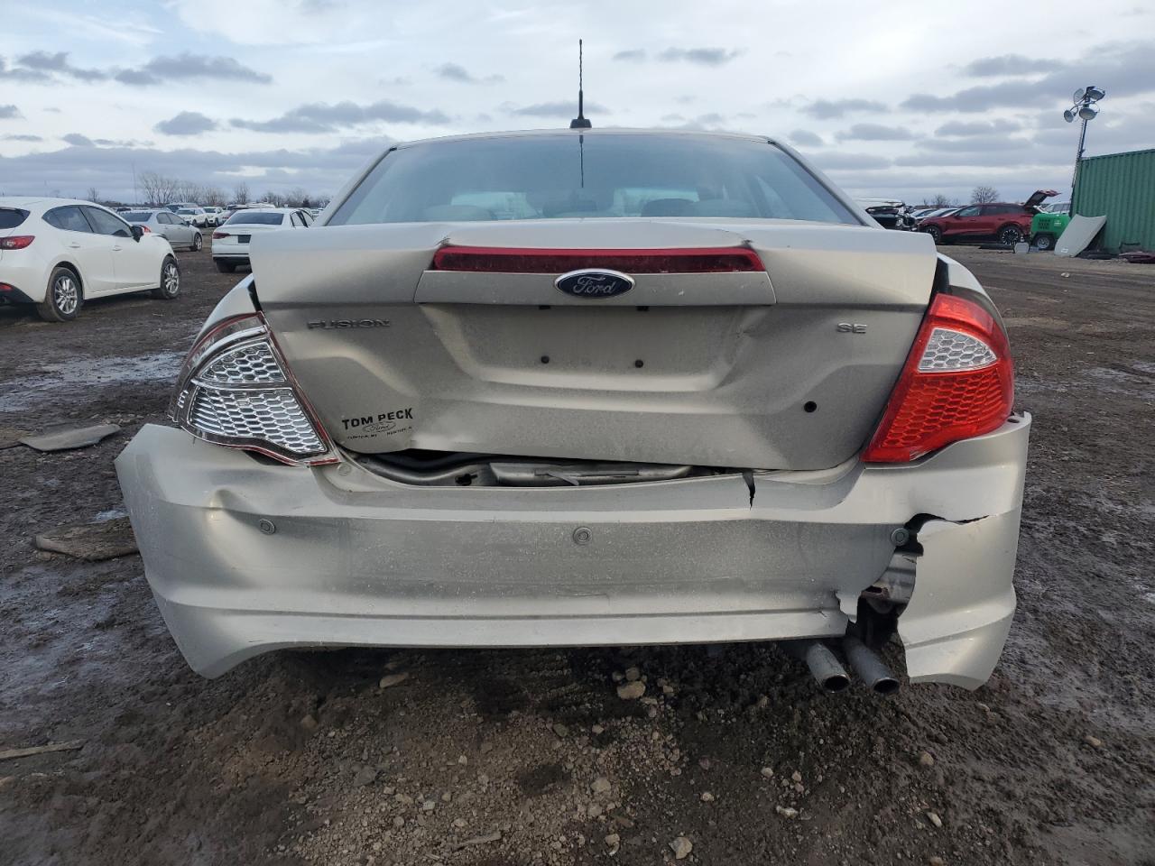 2010 Ford Fusion VIN 3FAHP0HA2AR415002 Copart auction photo, rear end / front end damage thumbnail 6